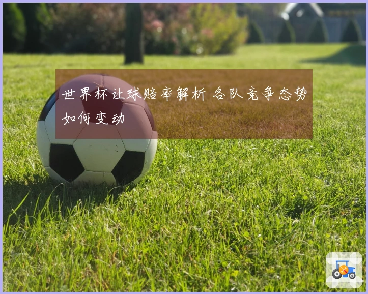 世界杯让球赔率解析 各队竞争态势如何变动